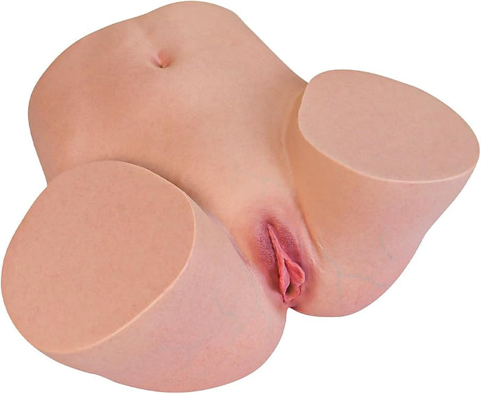 31.31LB Life Size Sex Doll Big Ass Male Masturbator Fake Pussy, Soft Female Sex Doll Big Butt Realistic Stroker with 2 Hole Deeper Vagina & Tight Anal,Sex Toy for Men Masturbation